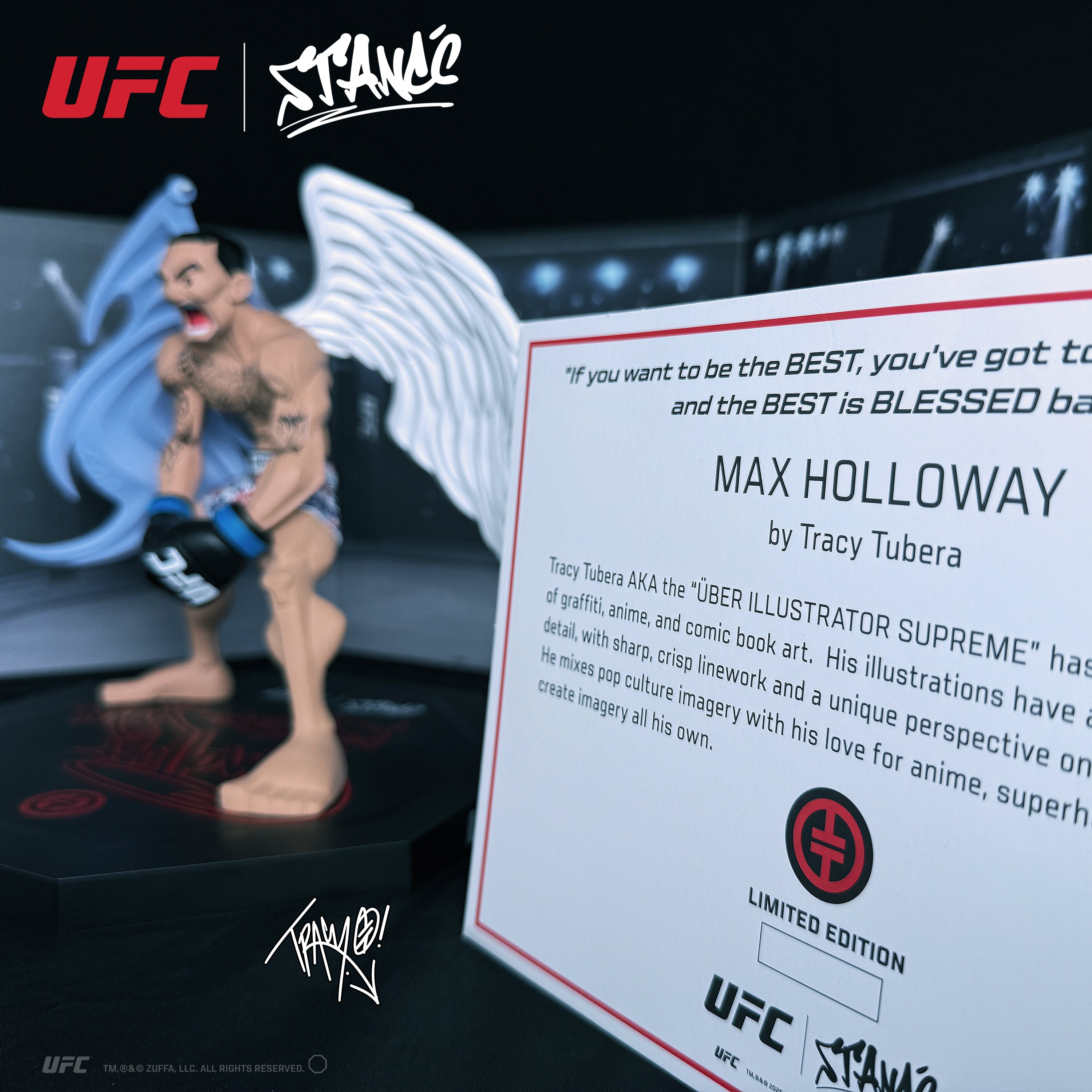 Max "Blessed" Holloway by Tracy Tubera