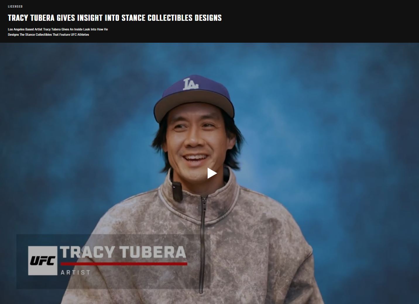 Tracy Tubera Gives Insight Into Stance UFC Collectibles Designs