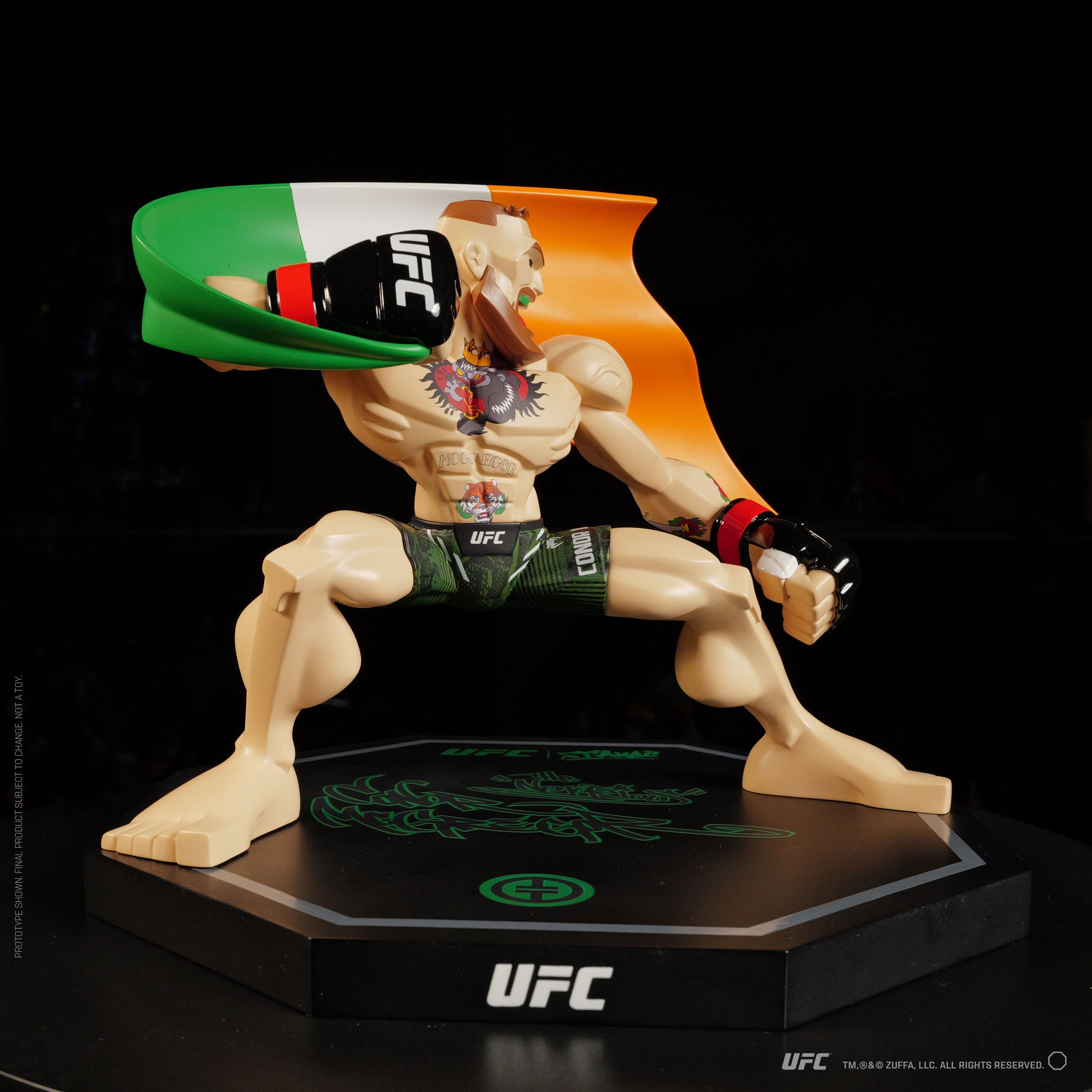Conor McGregor 7" x 9" – with Victory Flag by Tracy Tubera