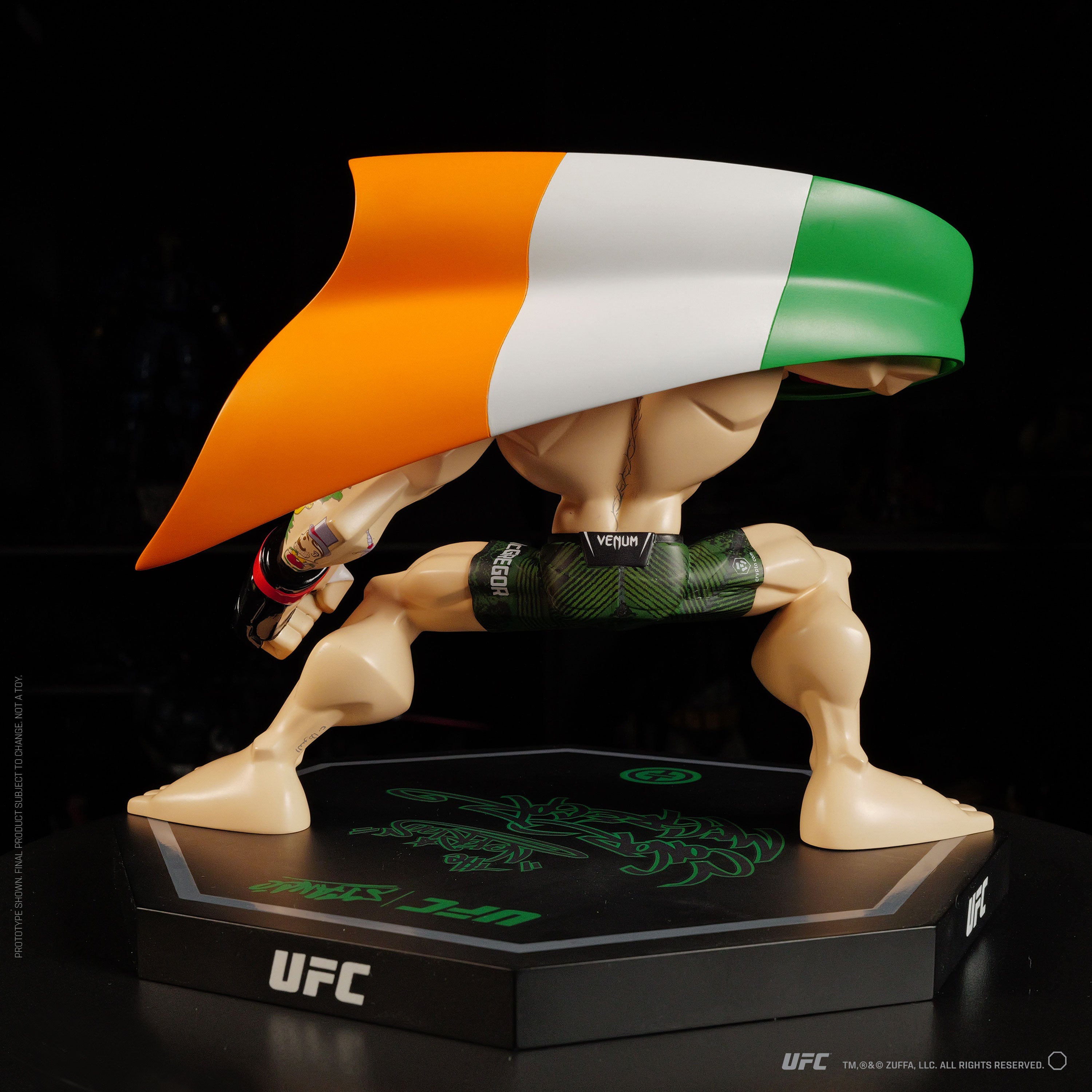 Conor McGregor 7" x 9" – with Victory Flag by Tracy Tubera