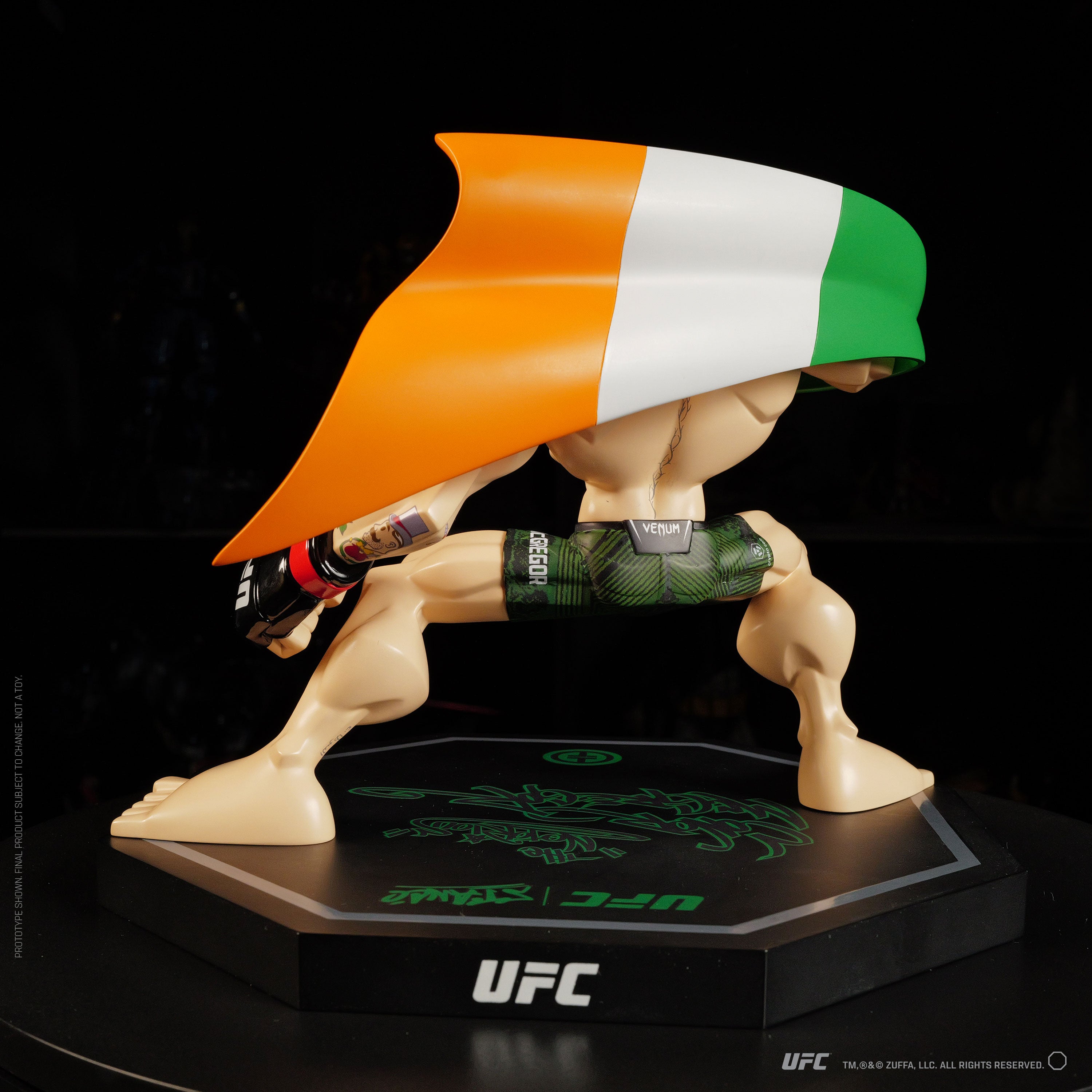 Conor McGregor 7" x 9" – with Victory Flag by Tracy Tubera