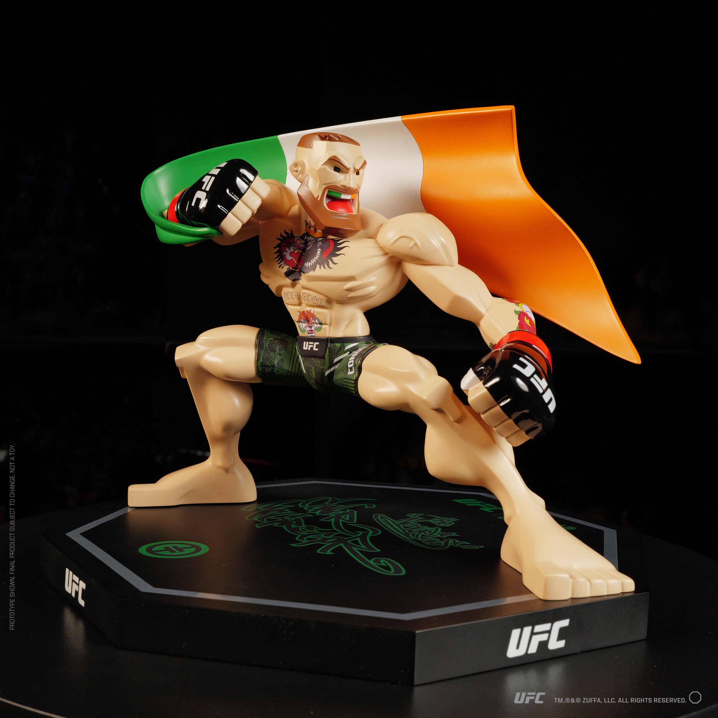 Conor McGregor 7" x 9" – with Victory Flag by Tracy Tubera