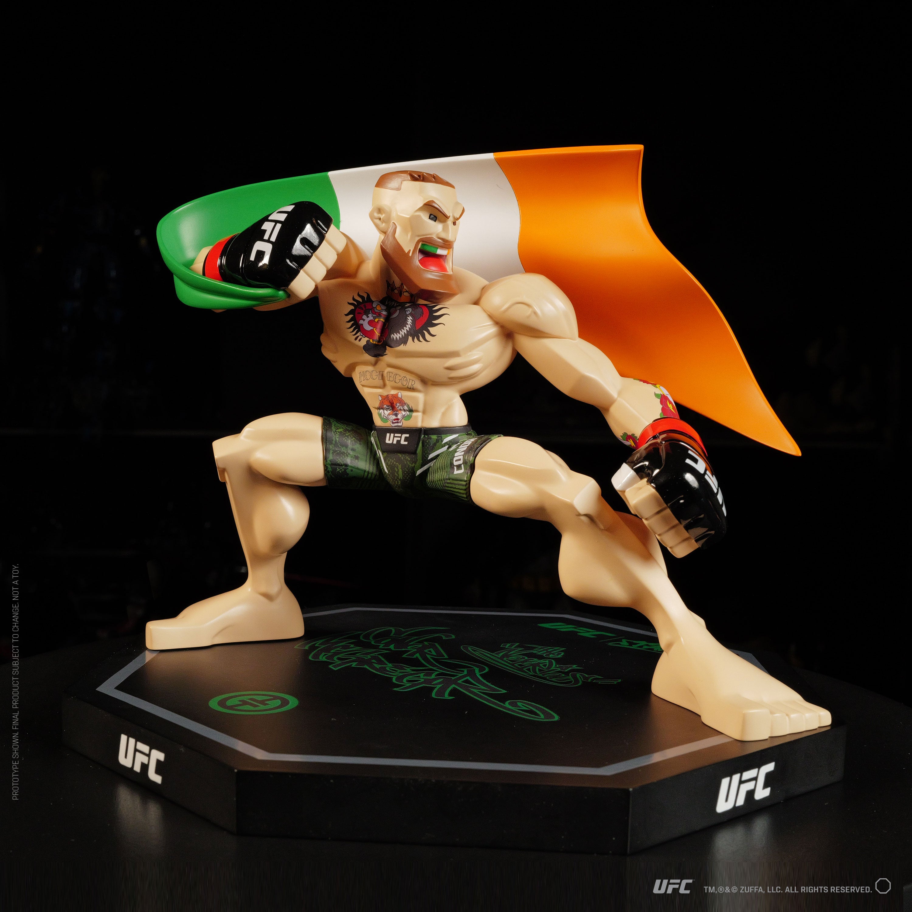 Conor McGregor 7" x 9" – with Victory Flag by Tracy Tubera