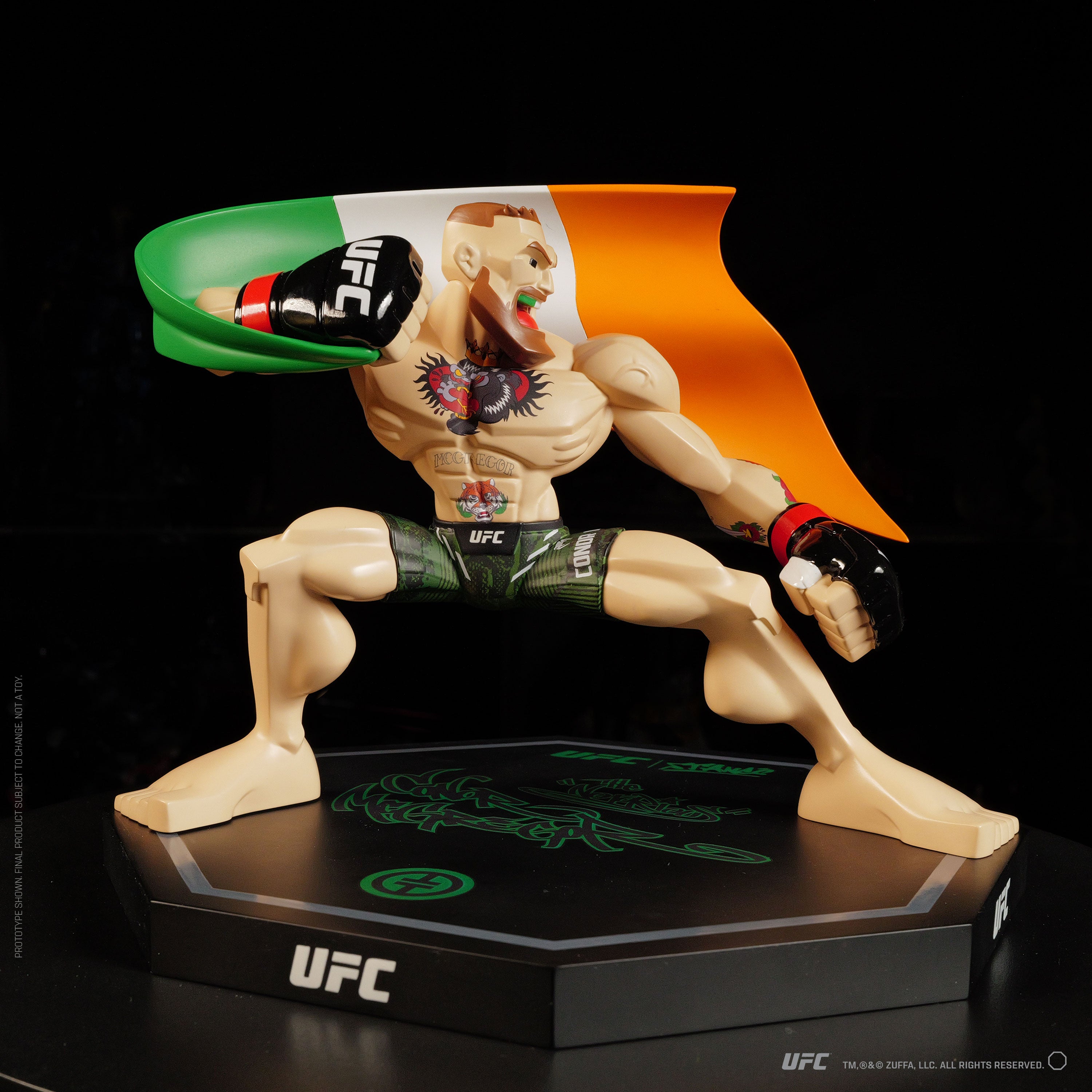 Conor McGregor 7" x 9" – with Victory Flag by Tracy Tubera